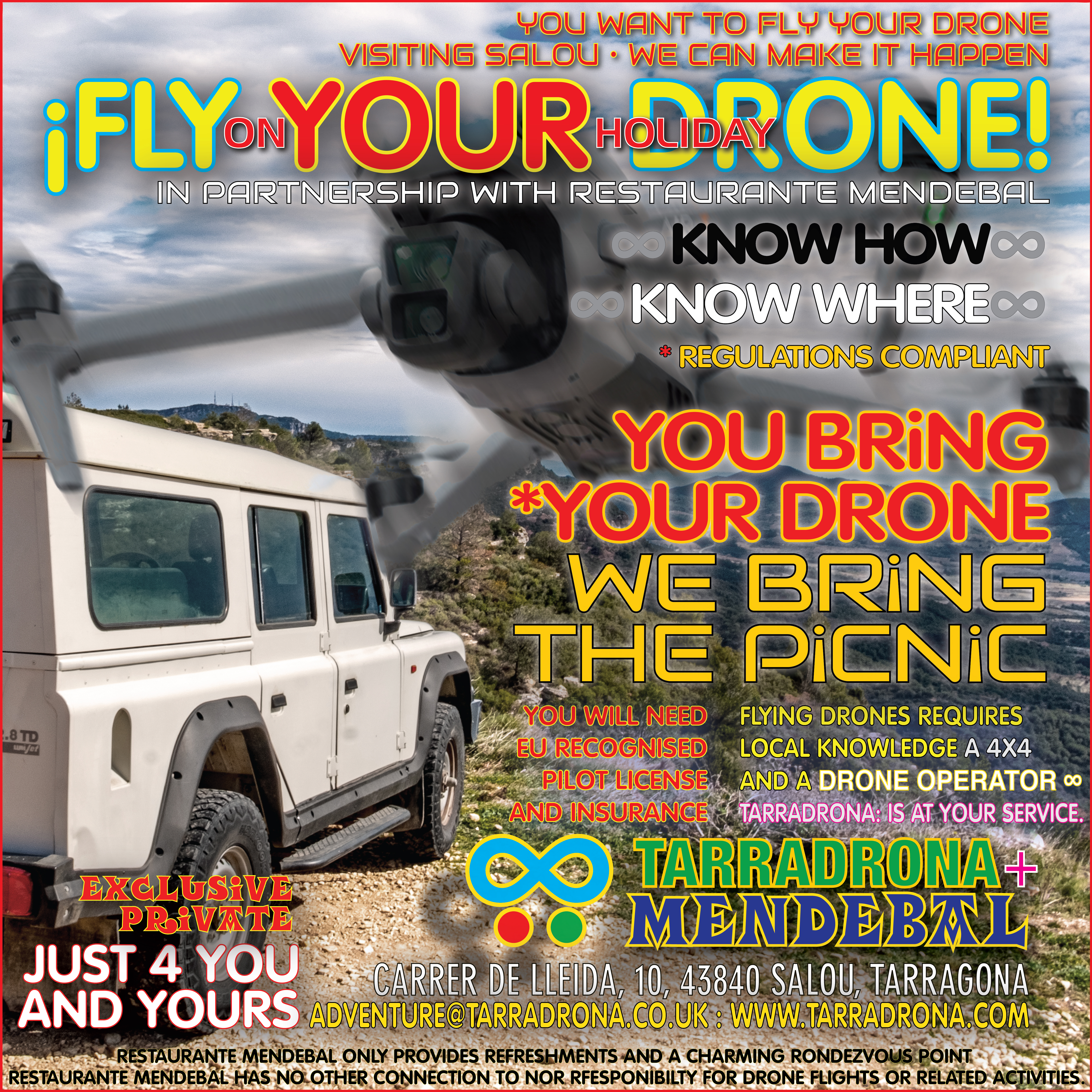 advert faceboook DRONES